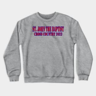 Cross country team logo Crewneck Sweatshirt